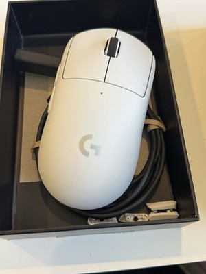 Logitech G PRO X Superlight 2 Wireless Gaming Mouse, White | Open Box