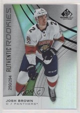 2019 Upper Deck SP Game Used Authentic Rookies Rainbow /294 Josh Brown #182 fm0