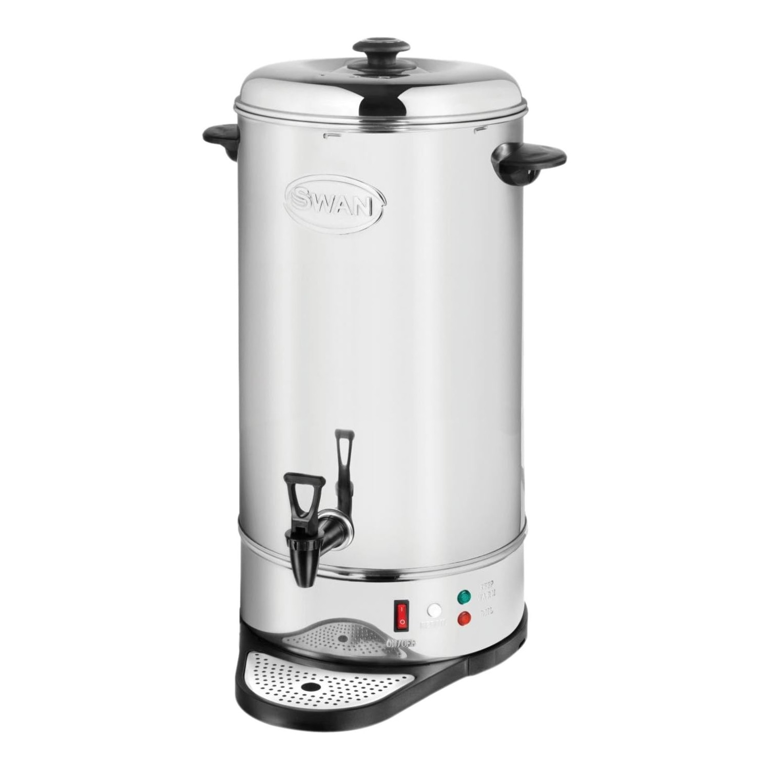 Catering Urn Hot Water Boiler 26L Stainless Steel Keep Warm Function 104 Cup