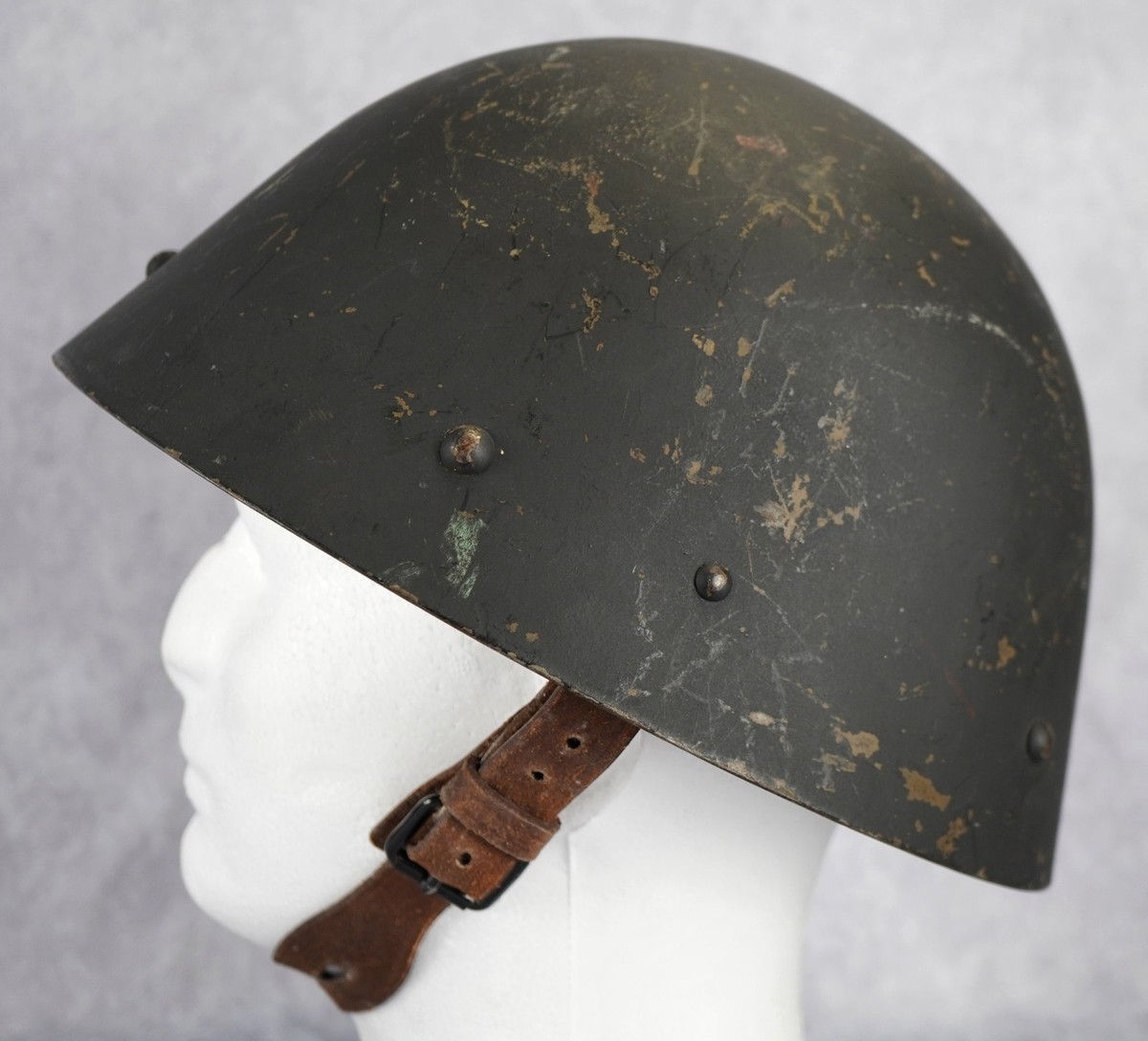 WW2 Czech Vz32 M32 Egg shell Steel combat Helmet German Wehrmacht