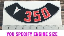 Pontiac Stroker Air Cleaner Sticker Decal Any Engine Size Pontiac Stroker Air Cleaner Sticker Decal Any Engine Size