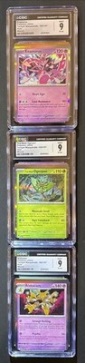 Errors-Graded By CGC-Alakazam, Teal Mask Ogerpon,  Enamorus. Only 3 That Exist!