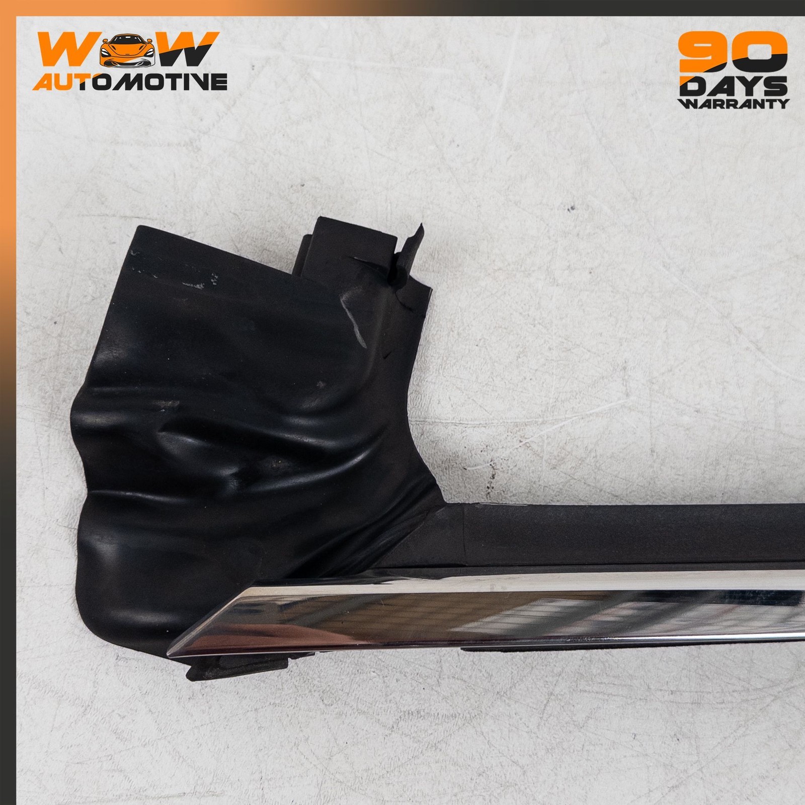 04-13 BENTLEY CONTINENTAL GT LEFT DRIVER SIDE WINDOW WEATHER SEAL MOLDING OEM