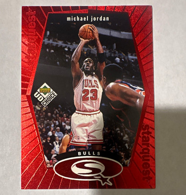 Upper Deck 1998-99 UD Choice Starquest Red Michael Jordan Bulls #SQ30 Insert