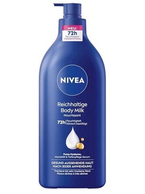 Intensely Nourishing Body Cream with Pure Hyaluron,Lotion for Dry Skin (625 ml)
