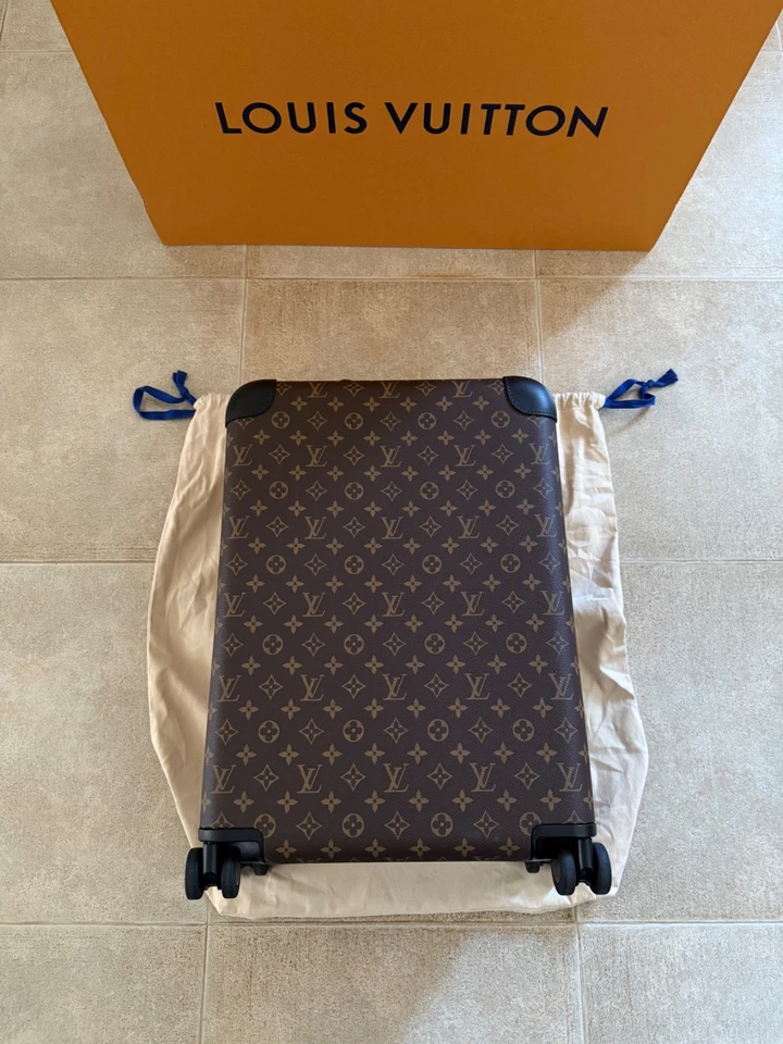 Louis Vuitton HORIZON 55 Trolley Monogram Macassar 100% Authentic M20294 - Image 2 of 4