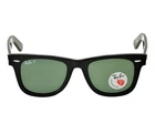 Ray-Ban Sunglasses RB2140 Original Wayfarer Black Frame Green Lenses 50mm Unisex