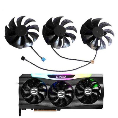 3x For EVGA RTX3070 3070TI 3080 3080TI 3090 FTW3 Graphics card fan