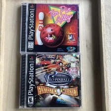 Ten Pin Alley PS1 PlayStation 1 Complete -  Tested  Ps1 Lot  **FAST SHIPPING **