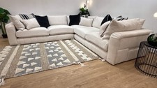 Sofology Westwood Fabric 3 Corner 3 No Trim in Soft Boucle Ecru Mix