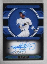 2020 National Treasures Midnight Signatures Platinum 1/1 Sammy Sosa Auto 00em