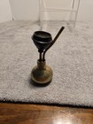 Vintage Brass India Tobacco Smoking Vessel Water Smoking Pipe Hookah Etched — photo 9