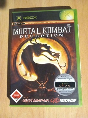 Mortal Kombat: Deception Original Xbox Microsoft Pal Deutsch Uncut