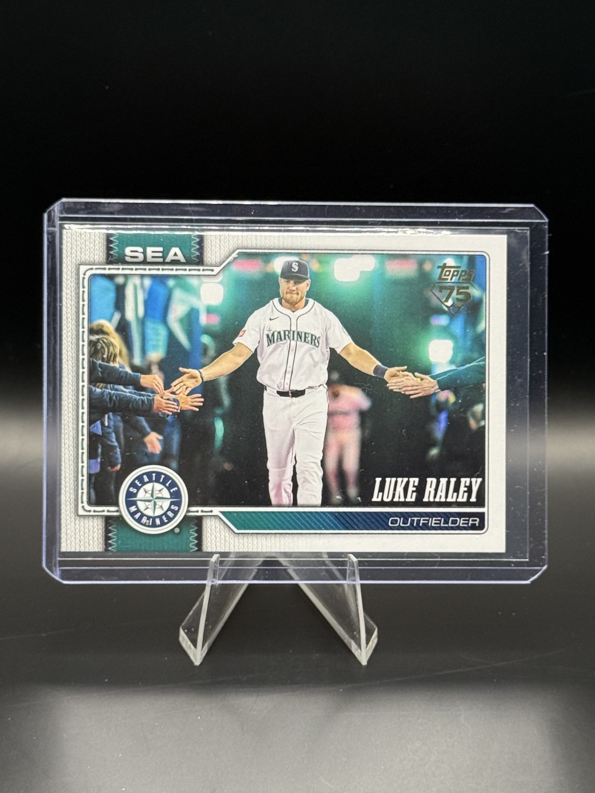 2026 Topps Series 1 - Luke Raley #142 Golden Mirror Image Variations