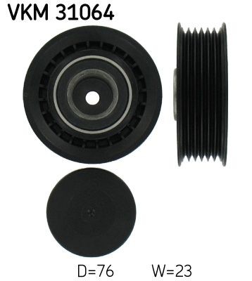 SKF Spannrolle KRR Fuer VW VKM31064-image