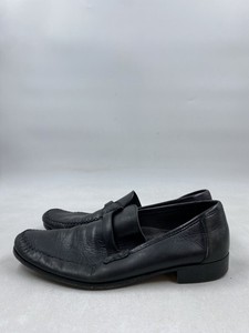 Bruno Magli Black Leather Loafer M 10