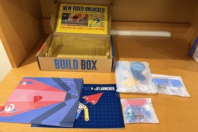 Crunch Lab's   AIRPLANE, LAUNCHER￼  Mark Rober - Open Box Complete  ￼''''''''READ''''''