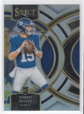 #102 2023 Select SILVER ) Tommy DeVito RC New York Giants