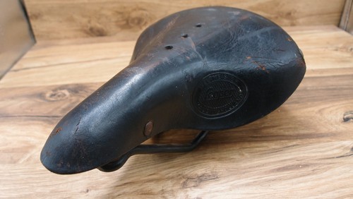 1980's road bike touring seat Lepper made in Holland saddle with springs - Picture 6 of 23