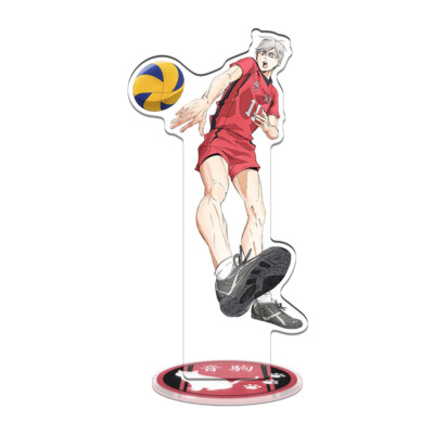 Haikyuu!! Lev Haiba Figure Desktop Acrylic Stand Decor Collection Gift #14