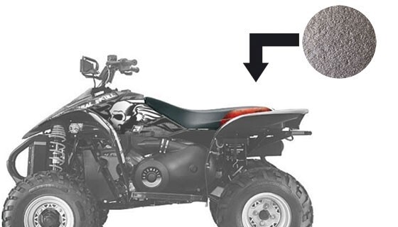 Housse de siège Polaris Scrambler idéale pour les randonnées en forêt