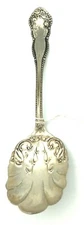 Vintage! Melrose Silver Co. Berry Silver-Plated Spoon Alvin 1900's