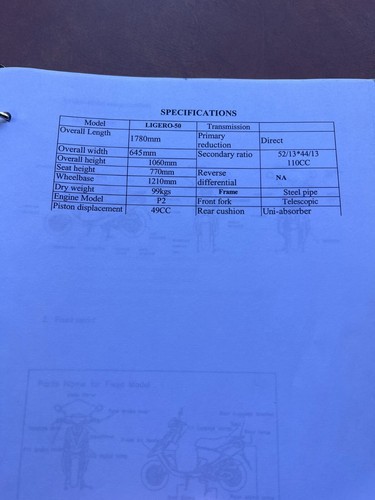 Genuine Scooter Buddy 50cc Shop Service Repair Manual - Picture 5 of 12