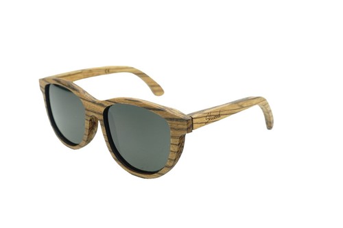 New Premium Wooden Polarized Honey Willow Sunglasses 54mm  display picture 2