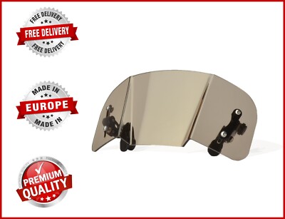 WINDABWEISER WINDSCHILD EINSTELLBARE WINDSCHUTZSCHEIBE SPOILER FÜR MOTORRAD