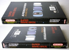 2021 SUPER MARIO BROS A5 PREMIUM NOTEBOOK NINTENDO NES CARTRIDGE GAME SHAPE NEW!