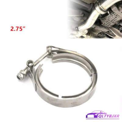 2.75'' V-Band Clamp Stainless Steel Universal for Muffler Turbo Exhaust Downpipe