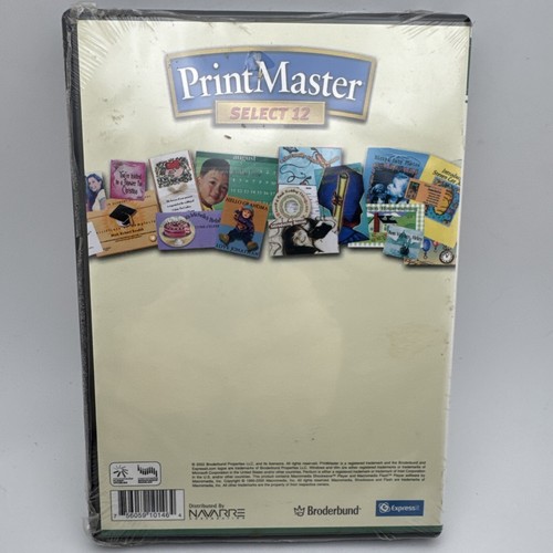 Print Master Select 12 Sealed Super Rare C3 - Picture 2 of 3