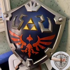 The Legend of Zelda Hylian Shield Game Tears of the Kingdom Model Cosplay Prop