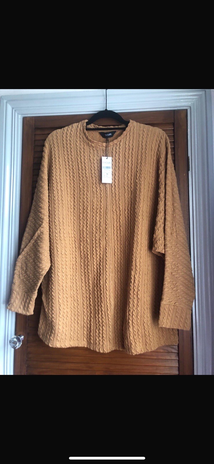 Mustard Top Size 16 New With Tag From Yours eBay