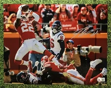 JUAN THORNHILL Kansas City Chiefs Autographed / Signed 11x14 Photo