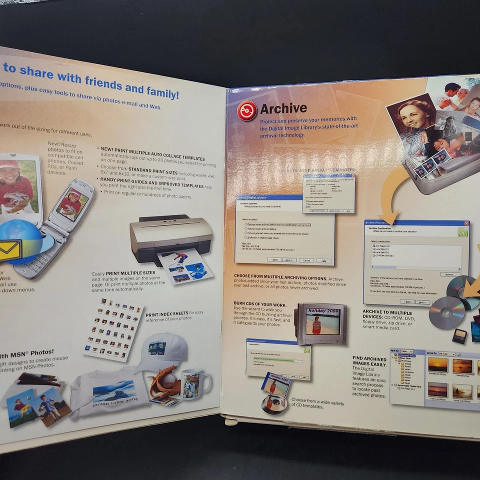 Microsoft Digital Image Suite 9 CD-ROM Manual And Disc 1 Only  - Image 3 of 4