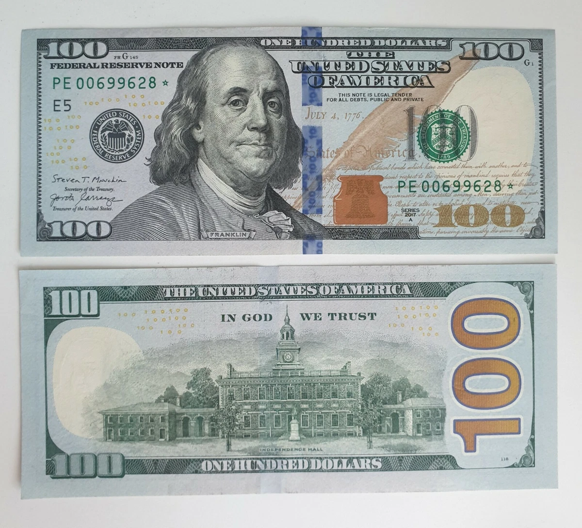 Dollar 100 note deals