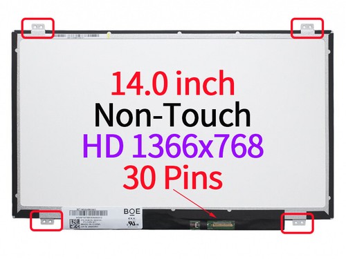 Dalle écran LCD LED 14" Pour HP Chromebook 14-CA000 Series - Neuf - Résolution 1366x768 - Connecteur 30 Pins - Garantie 1 An
