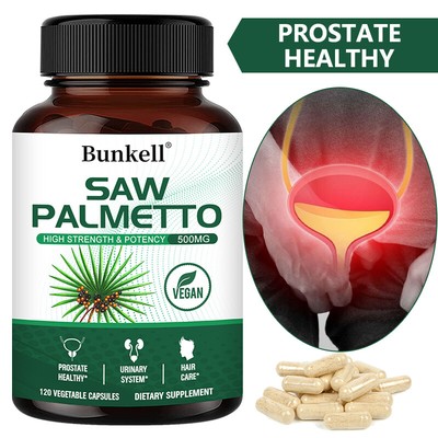 Saw Palmetto Capsules - Supports Prostate Function And Urinary Tract Health