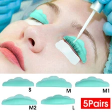 5Pairs Eyelash Perming Pad Silicone Curler Rods Lashes Lift Perm Pad Tools ⇗