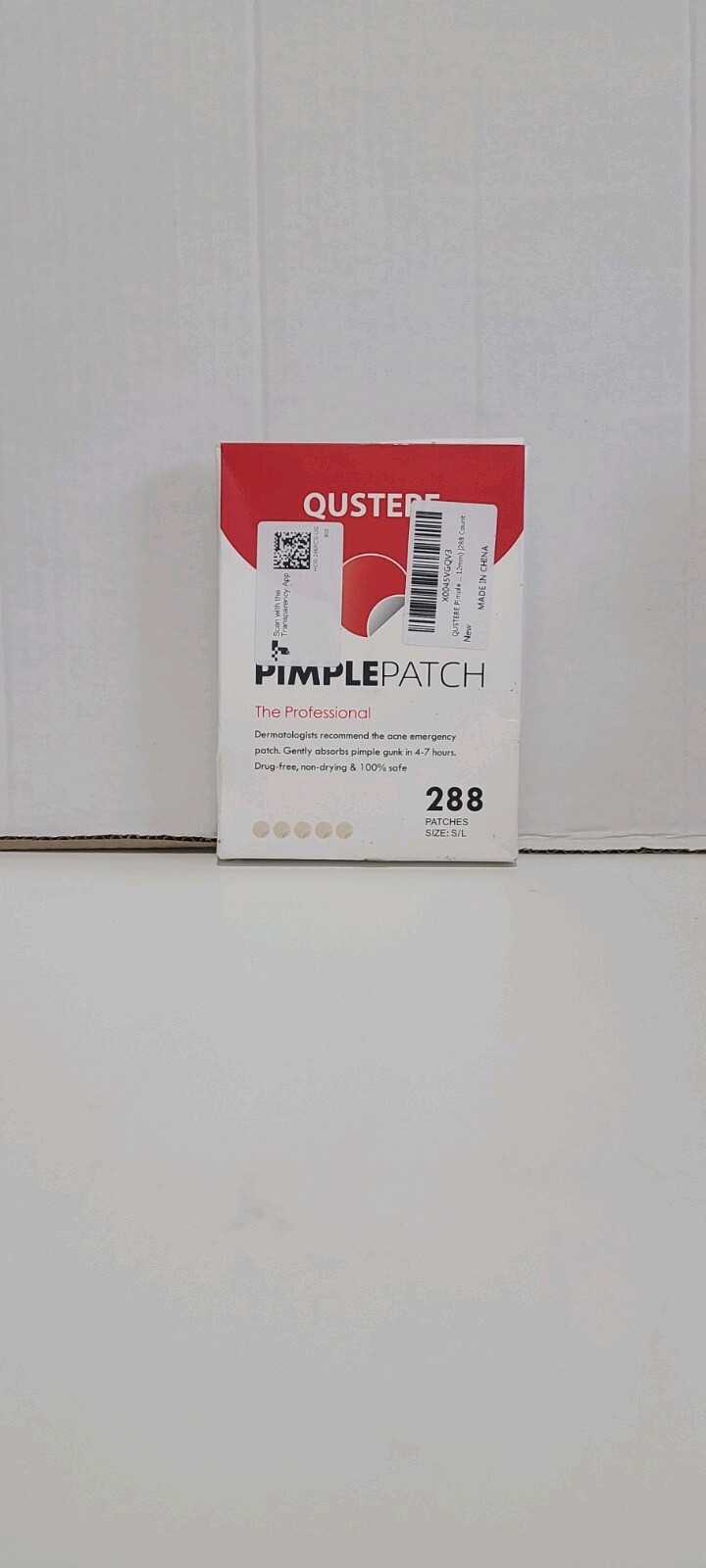 QUSTERE Pimple Patches 288 Face Hydrocolloid Acne Patches Cute Round-Zit Shape