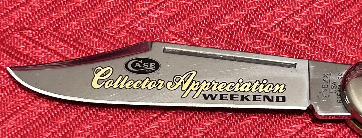 2008 Case XX COLLECTOR APPRECIATION RED Copperlock 61549L Knife