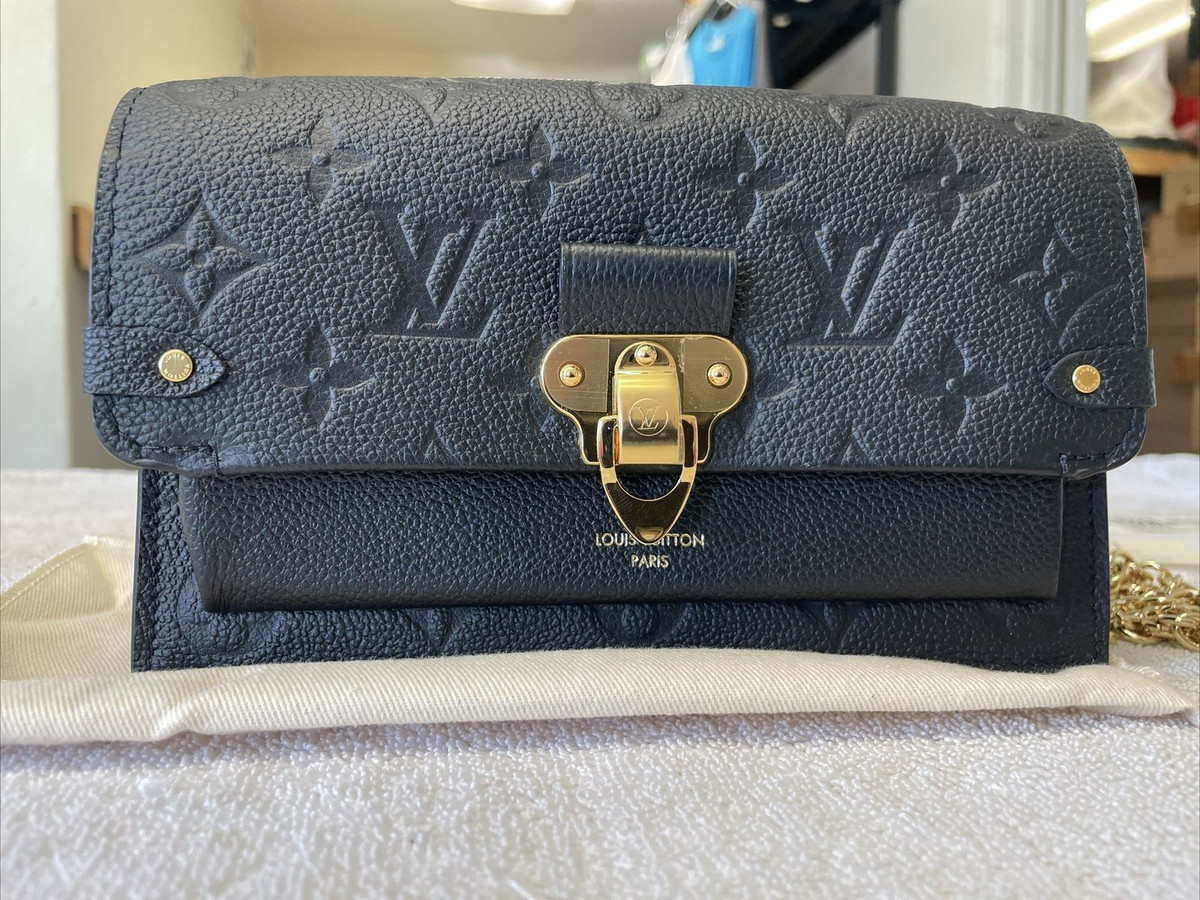 Louis Vuitton Vavin Chain Wallet Black M67839 | eBay 