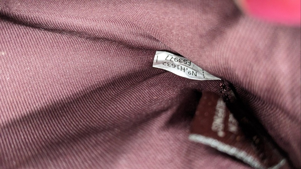 Authenticated Coach Women's Red Inner Card Slots Snap Folding Wristlet