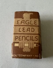 Vintage EAGLE LEAD PENCILS  NY London Toronto Company Packaging Wrapper