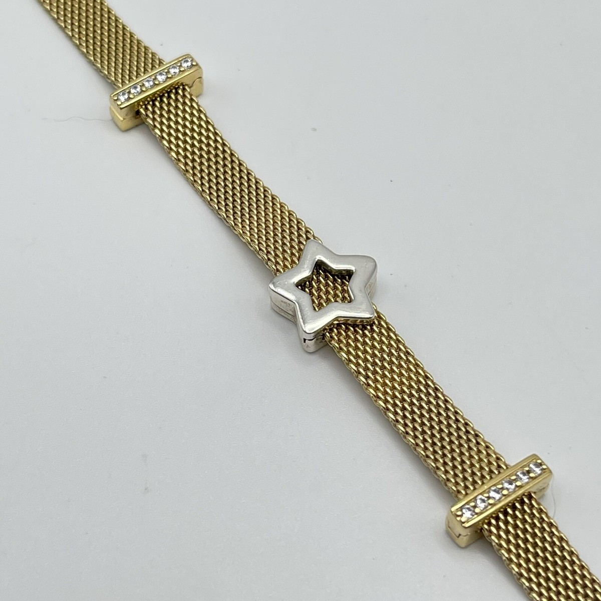 Pandora Reflexions Mesh Bracelet チャーム付き Amazon.com: PANDORA Reflexions Mesh Bracelet - Charm