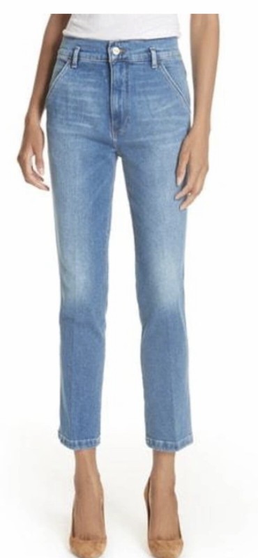 FRAME Light Wash Le Slender Thistle Straight Leg Jeans 26