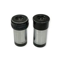 Leitz Wetzlar Periplan GF 12.5x M Microscope Eyepiece Ocular Made Germany, 2 Pcs