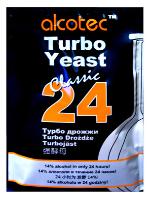 Alcotec 24 Turbo Classic TURBO YEAST SCHNAPS HEFE GäRHEFE      