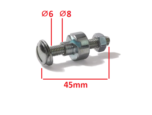 SYP500090 - Vis de fixation etrier de frein avant et arriere